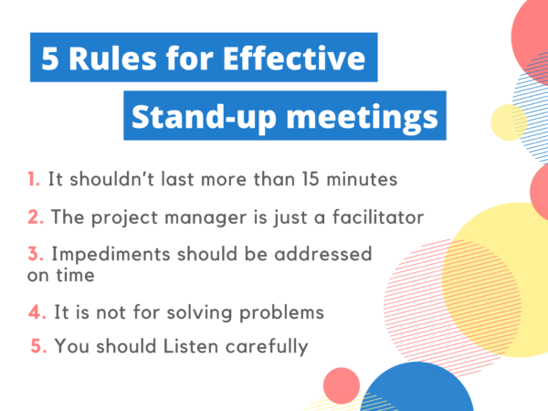 5 Rules For Effective Stand-up Meetings - Yassine Tounsi