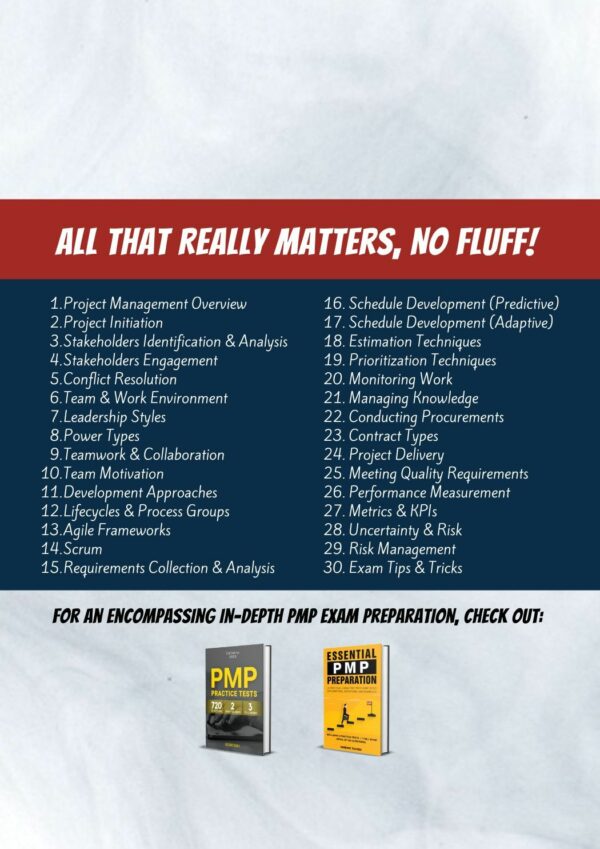 PMP Cheat Sheets PDF